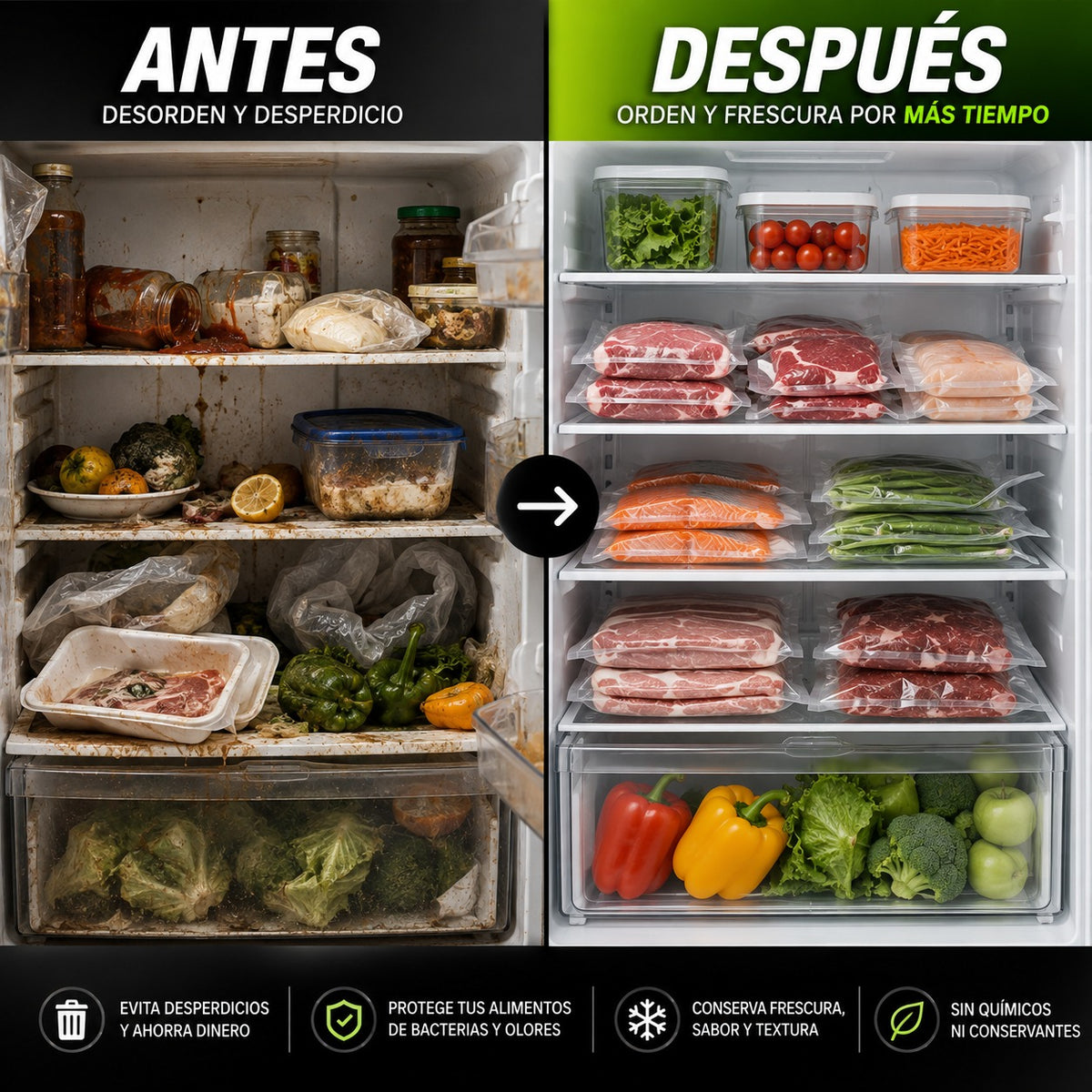 FreshPack Pro™+ Pack de 10 Bolsas