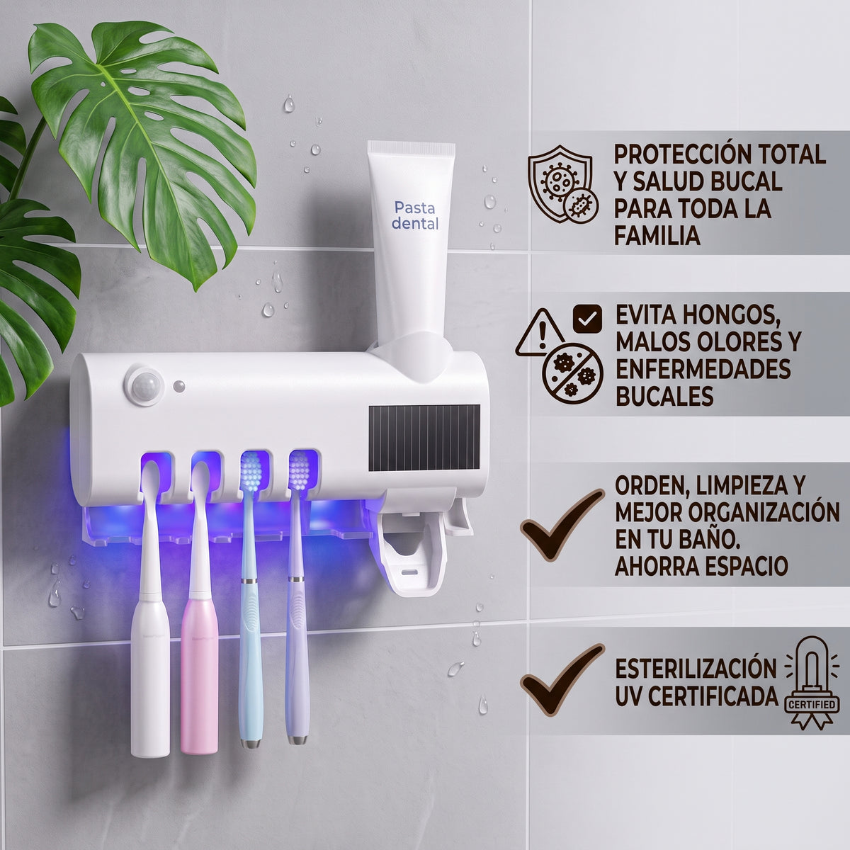 SonicCare UV™ + Esterilizador Dental Pro