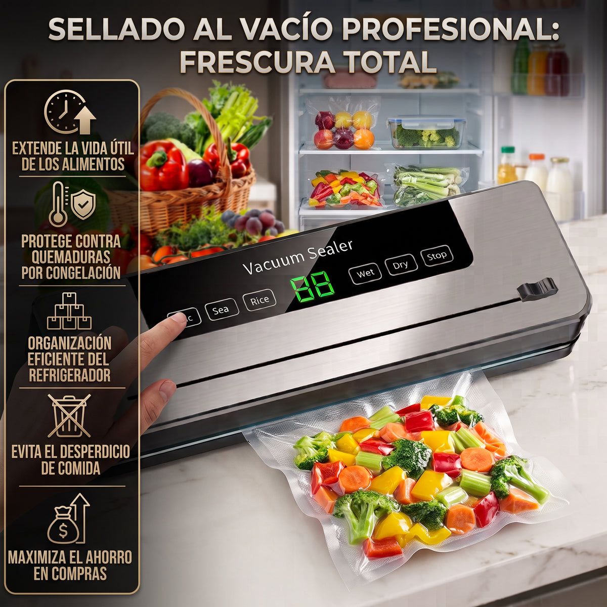 FreshPack Pro™+ Pack de 10 Bolsas