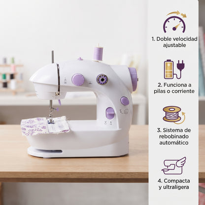 Maquina Coser Mini Pro™ + Kit Pedal