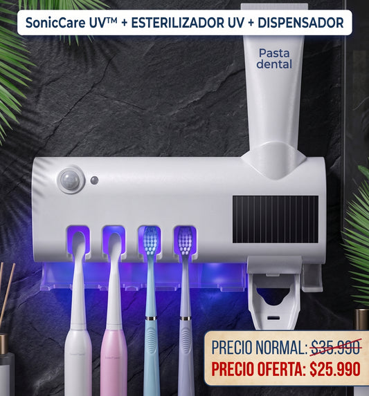 SonicCare UV™ + Esterilizador Dental Pro