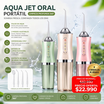 AquaJet Oral™+ Pack de 4 Boquillas de Regalo