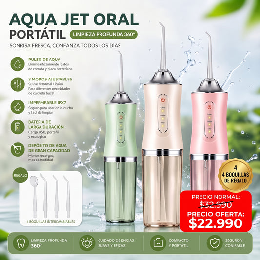 AquaJet Oral™+ Pack de 4 Boquillas de Regalo